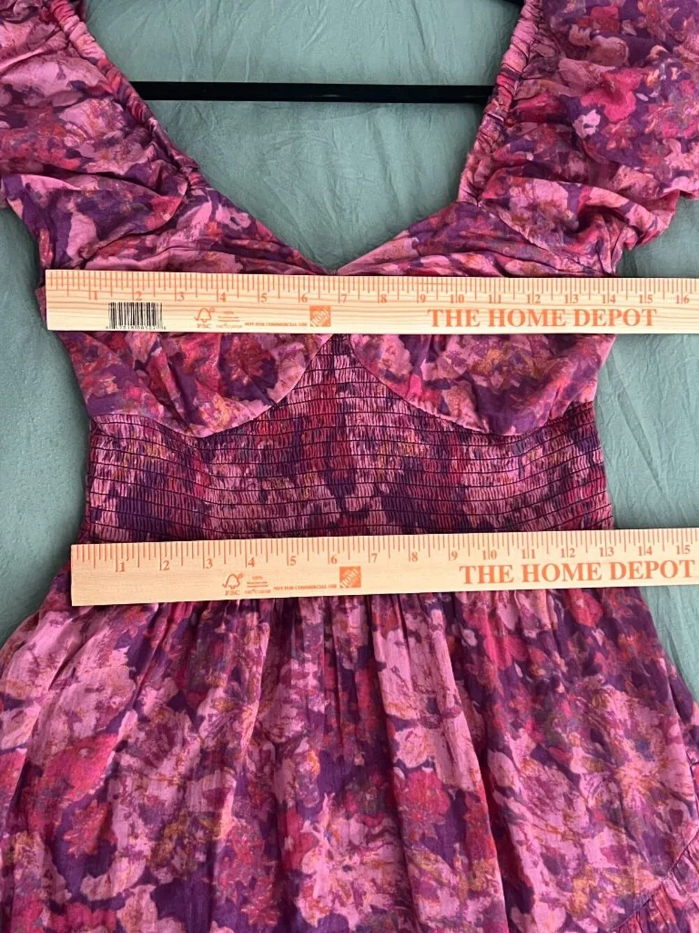 Free People Sun-Drenched Maxi Dress | Cottagecore Romantic Floral | Medium